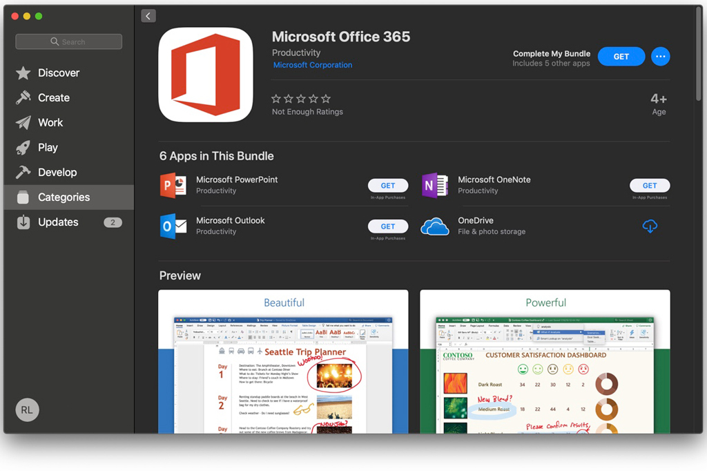 microsoft office for osx